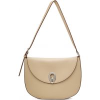 Savette Beige Small Tondo Bag 251163F048010