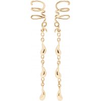 Gold The Chloe Iconic Dangling Earrings 251338F022001