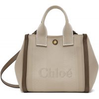 Beige Small Chloe Carry Tote 251338F046003