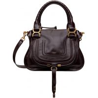 Chloe Burgundy Small Marcie Bag 251338F048010