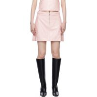 Sandy Liang Pink Ada Miniskirt 251677F090004