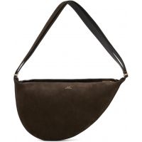 TOTEME Brown Suede Scooped Sling Bag 251771F048014