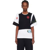 Marine Serre Regenerated Graphic Jersey Layered T-shirt 252020F110061
