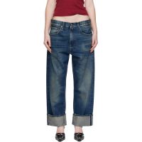 R13 Blue Cuffed X-BF Jeans 252021F069023