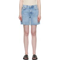 Rag & bone Blue Kaia Denim Shorts 252055F088014