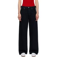 AGOLDE Black Low Slung Baggy 30.5 Jeans 252214F069010
