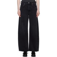 AGOLDE Black Low Curve Jeans 252214F069098