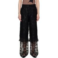 Collina Strada Black Geranium Trousers 252236F087003