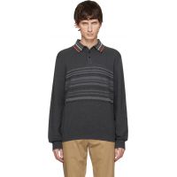 Paul Smith Gray Organic Cotton Polo 252260M212001