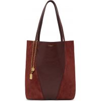 Brown Chloe Spin Tote 252338F049013