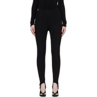 Mugler Black Jersey Milano Leggings 252345F085000