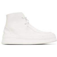 Marsell White Cassapana Boots 252349M236008