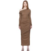 Paris Georgia Brown Elemental Manahou Midi Dress 252438F054020