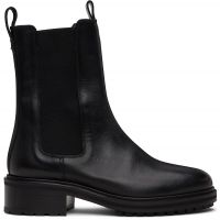 Aeyde Black Jack Leather Chelsea Boots 252454F113022