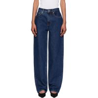 Loulou de Saison Blue Samur LDS Straight Leg Jeans 252473F069005
