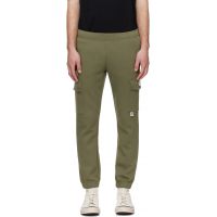 AAPE by A Bathing Ape Khaki AAPENOW Moonface Cargo Sweatpants 252547M190011