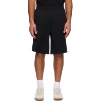 AAPE by A Bathing Ape Black AAPENOW Sweat Shorts 252547M193017