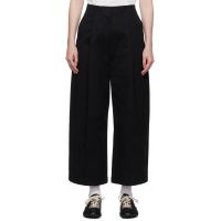 Studio Nicholson Black Dordoni Volume Trousers 252608F087004