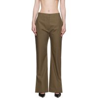 Studio Nicholson Taupe Mitra Trousers 252608F087005