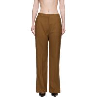 Studio Nicholson Brown Mitra Trousers 252608F087006