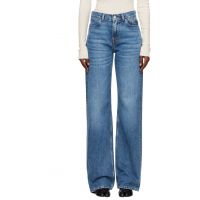 OUR LEGACY Blue Wata Cut Jeans 252803F069003
