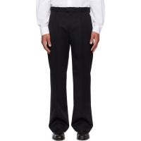 OUR LEGACY Black Slack Trousers 252803M191004