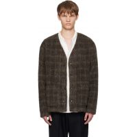 OUR LEGACY Brown Wool Cardigan 252803M200008