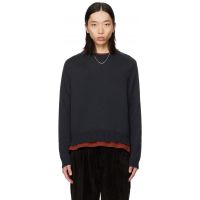 OUR LEGACY Black True Roundneck Sweater 252803M201000
