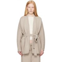 Lauren Manoogian Taupe Coto Cardigan 252874F095002