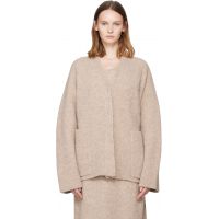 Lauren Manoogian Beige Double Face Cardigan 252874F095004