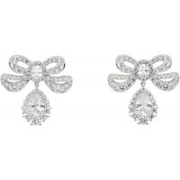 SHUSHU/TONG YVMIN Edition Lissome Gem Bowknot Earrings 252901F022023