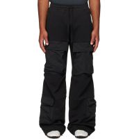 Entire Studios Black Utility Sweatpants 252940M188011