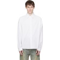 Entire Studios White Miller Shirt 252940M192011