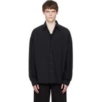 Entire Studios Black Miller Shirt 252940M192013