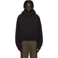 Entire Studios Black Heavy Hoodie 252940M202012
