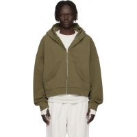 Entire Studios Khaki Eternal Zip Hoodie 252940M202016