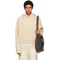Entire Studios Beige Heavy Hoodie 252940M202038