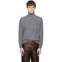 Entire Studios Gray Knit Turtleneck 252940M205000