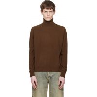 Entire Studios Brown Knit Turtleneck 252940M205001