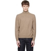 Entire Studios Beige Knit Turtleneck 252940M205002