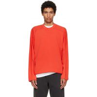Entire Studios Red Heavy Long Sleeve T-shirt 252940M213029