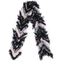 Kiko Kostadinov Multicolor Chevron Knit Scarf 252985F028000