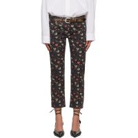 R13 Black Straight-Leg Boy Jeans 261021F069012