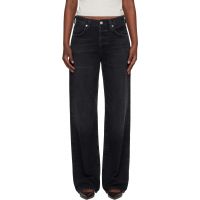 Citizens of Humanity Black Annina Straight Leg 33 Jeans 261030F069017