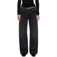 Citizens of Humanity Black Lindz Easy Straight Jeans 261030F069026