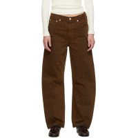 Citizens of Humanity Brown Miro Long Relaxed Jeans 261030F069030