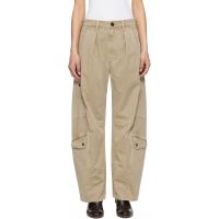 Citizens of Humanity Beige Flight Trousers 261030F087016
