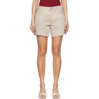 Citizens of Humanity Beige Billie Relaxed Shorts 261030F088008