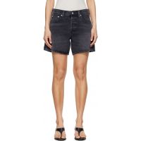 Citizens of Humanity Black Billie Relaxed Shorts 261030F088009