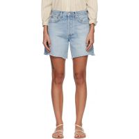 Citizens of Humanity Blue Marlow Long Vintage Denim Shorts 261030F088010